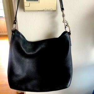 Black Coach shoulder bag